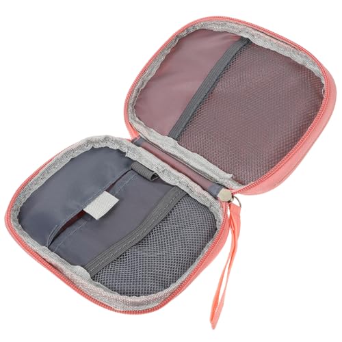 minkissy Hand-Erste-Hilfe-Kasten Taschenorganizer für Tragetasche leere Erste-Hilfe-Tasche aufbewahrungssack Storage pockets Camping-Erste-Hilfe-Taschen Outdoor-Medizintasche Oxford-Stoff von minkissy