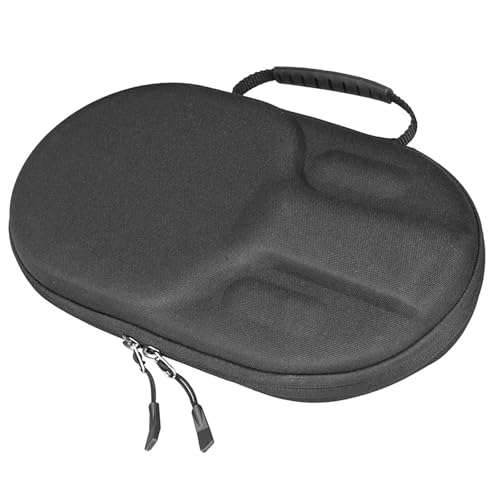 mioosho Verstärkte Pingpong-Schläger-Schutztasche mit Reißverschluss, gepolsterte Tischtennisschlägerabdeckungen, Pingpong-Paddel-Tragetasche von mioosho