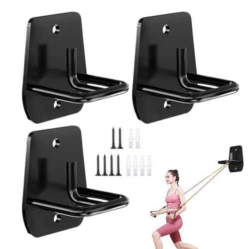 Home Gym Wall Anchors for Resistance Bands, Adjustable Fitness Anchors for Strength Training and Yoga, Wall-Mounted Exercise Band Mounts for Full-Body Workouts and Compact Fitness Setups von mivceklw