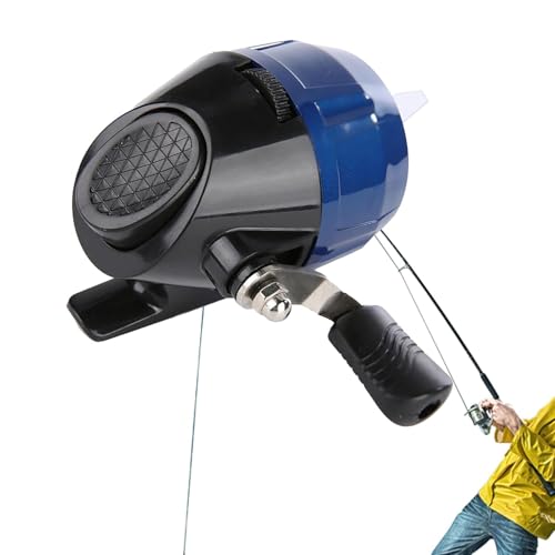 Portable Fishing Reel, Beginner Fishing Reel, Compact Fishing Gear, Fishing Accessories for Enthusiast, Angler Fishing Reel, Fisherman Fishing Gear, Multipurpose Fishing Reel, Fishing Reel von mivceklw