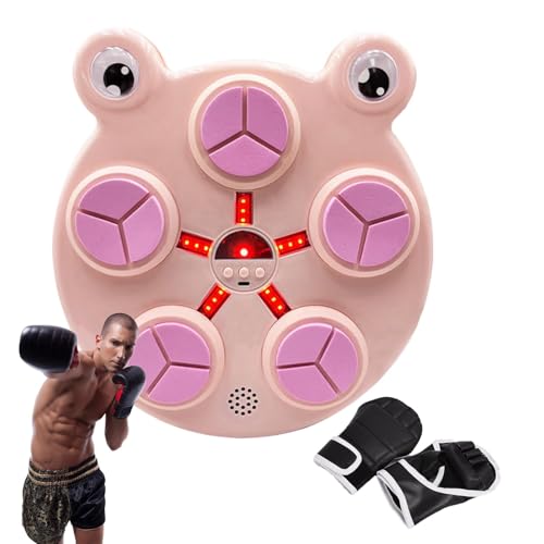 Smart Music Boxing Machine, Cute Animal Wall Punching Machine, Music Boxing Speed Trainer, Wall Punching Boxing Target, Parent-Child Boxing Game, Punching Speed Training Machine, Boxing Target von mivceklw