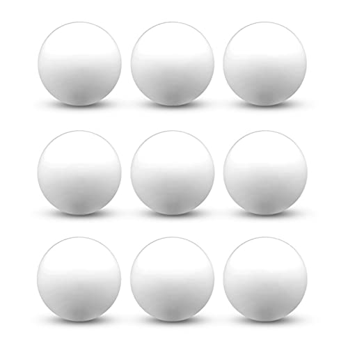 mixed24 75x Tischtennisbälle 40mm weiß ohne Aufdruck Bierpong Beerpong von mixed24