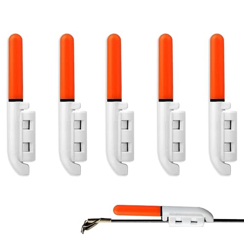mizikuu Fischen Float Led Knicklicht, 5 Stück Angel Alarmglocken mit Schnalle Wasserdichtes Angelrute Schwimmt Knicklicht Licht Elektronischer Für Angeln Leuchtstäbe zum Angeln Angelzubehör, Orange mizikuu Fischen Float Led Knicklicht, 5 Stück Angel Alarmglocken mit Schnalle Wasserdichtes Angelrute Schwimmt Knicklicht Licht Elektronischer Für Angeln Leuchtstäbe zum Angeln Angelzubehör, Orange von mizikuu