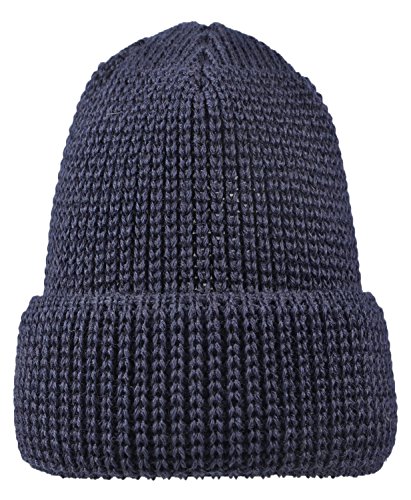 Modas Rollmütze aus Schurwolle - lang, Farbe:navyblau Modas Rollmütze aus Schurwolle - lang, Farbe:navyblau von modAS