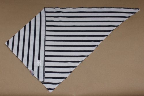 modAS Dreiecktuch Weiss - blau gestreift 60x60x85 cm bretonisches Dreieckstuch Halstuch Bandana dreieckiges Tuch modAS Dreiecktuch Weiss - blau gestreift 60x60x85 cm bretonisches Dreieckstuch Halstuch Bandana dreieckiges Tuch von modAS