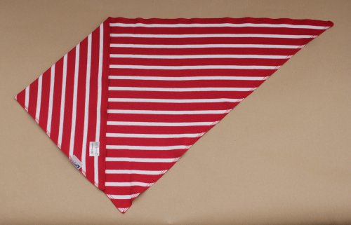 modAS Dreiecktuch ^rot-Weiss gestreift 49x49x70 cm bretonisches Dreieckstuch Halstuch Bandana dreieckiges Tuch modAS Dreiecktuch ^rot-Weiss gestreift 49x49x70 cm bretonisches Dreieckstuch Halstuch Bandana dreieckiges Tuch von modAS