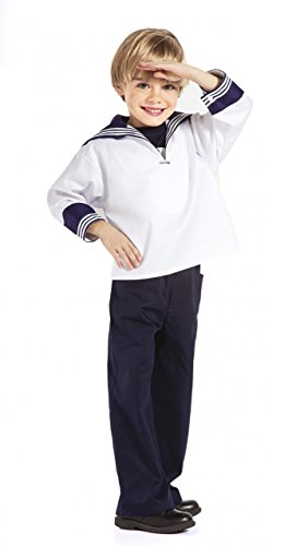 modAS Weißes Kinder Matrosenhemd klassischer Stil Größe 164 modAS Weißes Kinder Matrosenhemd klassischer Stil Größe 164 von modAS