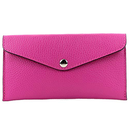 modamoda de - P03 - ital. Damen Portemonnaie Echtleder lang, Farbe:Magenta modamoda de - P03 - ital. Damen Portemonnaie Echtleder lang, Farbe:Magenta von modamoda de