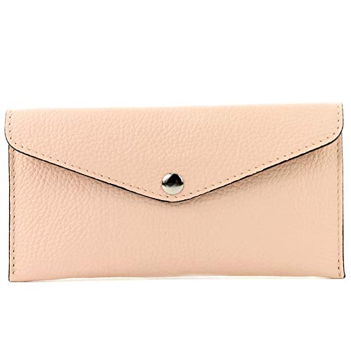 modamoda de - P03 - ital. Damen Portemonnaie Echtleder lang, Farbe:Rosabeige hell modamoda de - P03 - ital. Damen Portemonnaie Echtleder lang, Farbe:Rosabeige hell von modamoda de