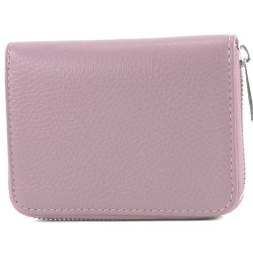 modamoda de - P04 - ital. Damen Portemonnaie Echtleder kurz, Farbe:Flieder modamoda de - P04 - ital. Damen Portemonnaie Echtleder kurz, Farbe:Flieder von modamoda de