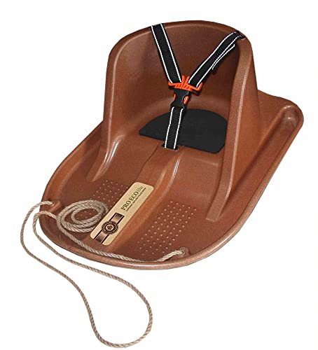 MOLTI PRO ECO Wood Schlitten für Kinder bis 4 Jahre mit Rückenlehne, Sicherheitsgurt und Zugseil Bob Rutscher Rodel für Kleinkinder MOLTI PRO ECO Wood Schlitten für Kinder bis 4 Jahre mit Rückenlehne, Sicherheitsgurt und Zugseil Bob Rutscher Rodel für Kleinkinder von molti