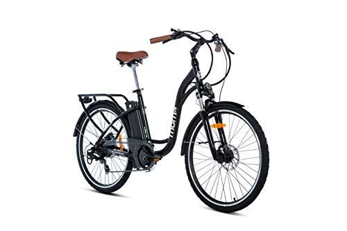 Moma Bikes Elektrische Citybike, ,Aluminium, SHIMANO 7 Gänge, hydraulische Scheibenbremse, Akku: 36V Lithium-Ion Ion Lithium 36V 16Ah Moma Bikes Elektrische Citybike, ,Aluminium, SHIMANO 7 Gänge, hydraulische Scheibenbremse, Akku: 36V Lithium-Ion Ion Lithium 36V 16Ah von moma bikes