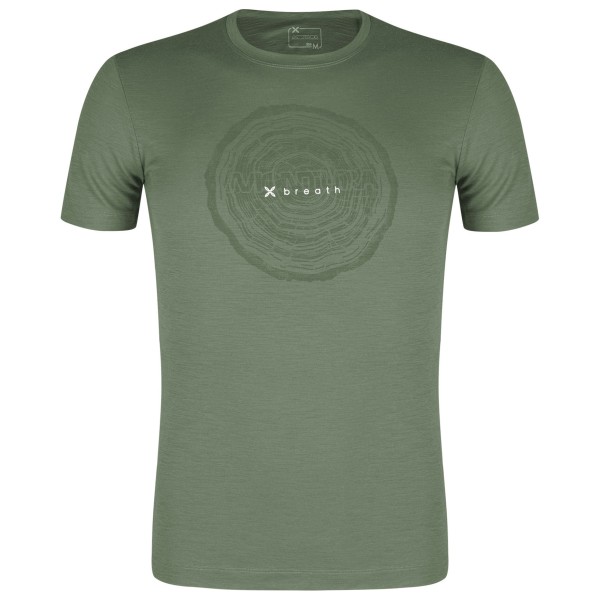 Montura - Merino Breath T-Shirt - Merinoshirt Gr S verde salvia von montura