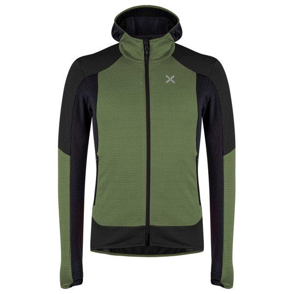 Montura - Stretch Color 2 Maglia - Fleecejacke Gr L oliv von montura