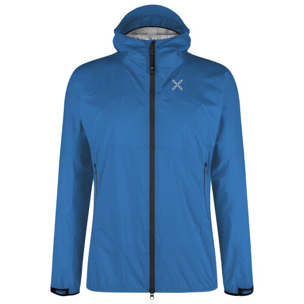 Montura - Upland 3L Hooded Jacket - Regenjacke Gr S blau von montura