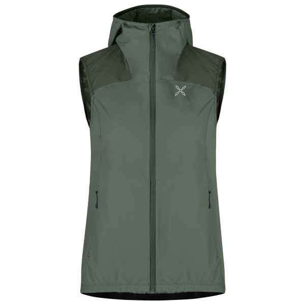 Montura - Women's Rise Hooded Vest - Softshellweste Gr S oliv Montura - Women's Rise Hooded Vest - Softshellweste Gr S oliv von montura