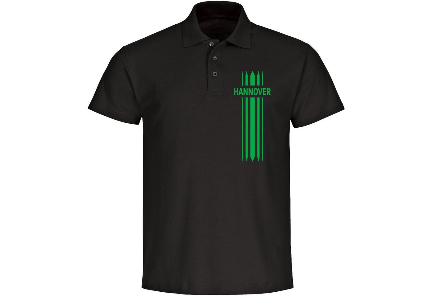 multifanshop Poloshirt Hannover - Streifen - Polo multifanshop Poloshirt Hannover - Streifen - Polo von multifanshop