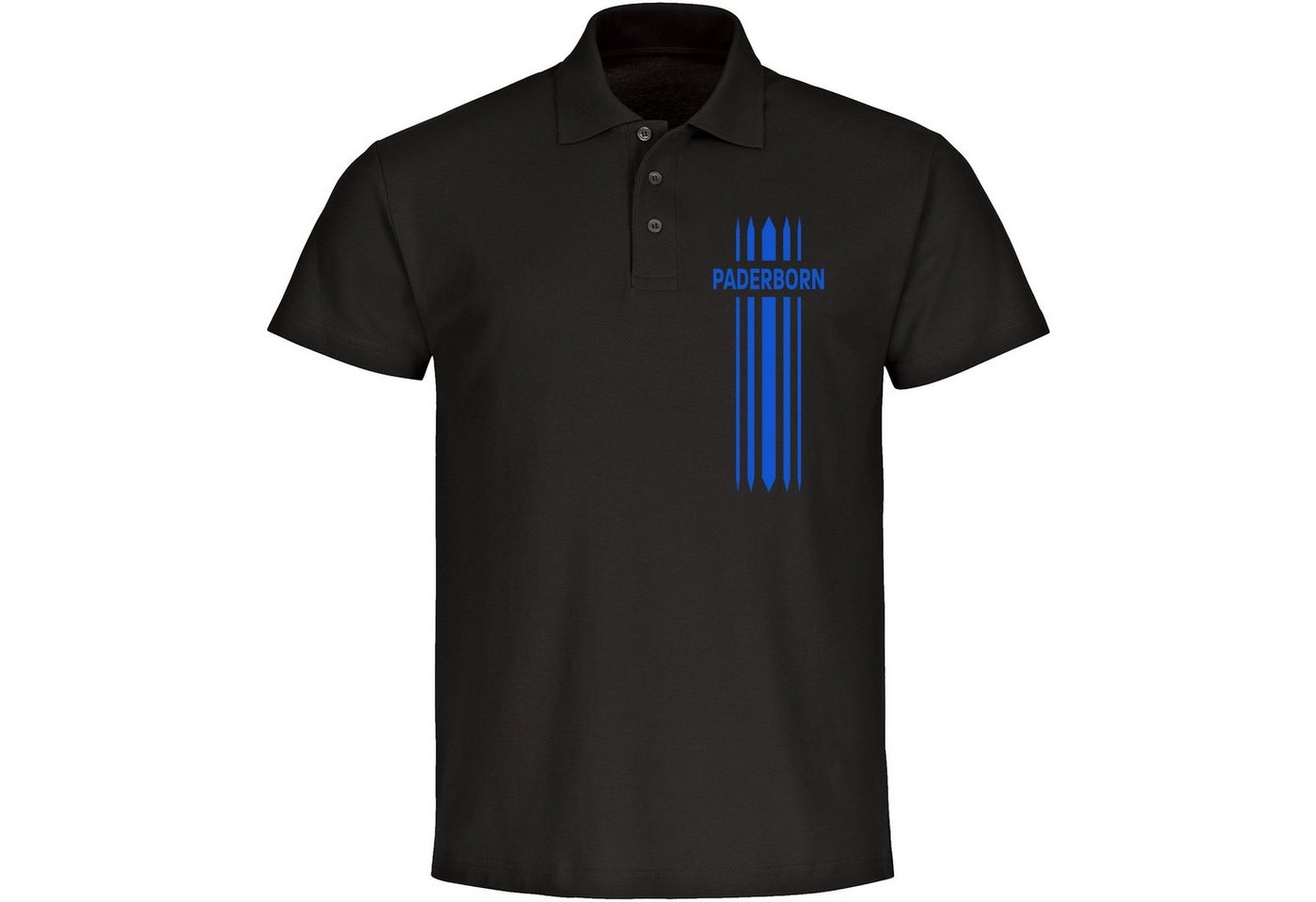 multifanshop Poloshirt Paderborn - Streifen - Polo multifanshop Poloshirt Paderborn - Streifen - Polo von multifanshop