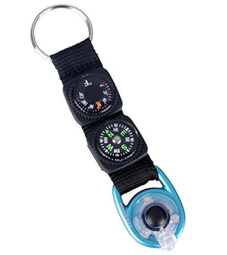 munkees Mehrzweckanhänger Kompass Thermometer LED munkees Mehrzweckanhänger Kompass Thermometer LED von AceCamp