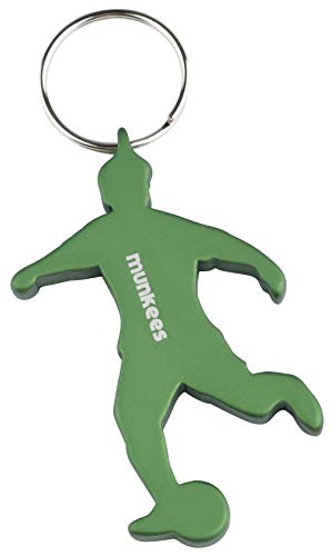 munkees Schlüsselanhänger Fussball I Flaschenöffner I Fußball Fanartikel I Geschenk Artikel, Grün, 34905 munkees Schlüsselanhänger Fussball I Flaschenöffner I Fußball Fanartikel I Geschenk Artikel, Grün, 34905 von munkees