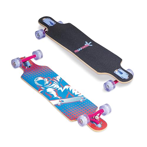 Muuwmi Longboard Compact ABEC 7 Space, mit Leuchtrollen Muuwmi Longboard Compact ABEC 7 Space, mit Leuchtrollen von muuwmi
