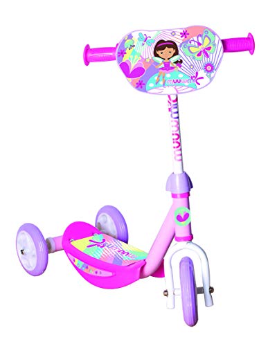 muuwmi Kiddyscooter – Tretroller für Kinder, 140/120 mm, 3-rädrig, kippstabil, Zauberfee, pink muuwmi Kiddyscooter – Tretroller für Kinder, 140/120 mm, 3-rädrig, kippstabil, Zauberfee, pink von muuwmi
