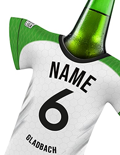 PERSONALISIERTES Trikot passend für Gladbach Trikot kühler Fans | Flaschenkühler Getränkekühler Fanartikel by MYFANSHIRT.com Kein Original von myfanshirt