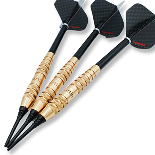 Personalisierte Dartpfeile mit Gravur zum selbst gestalten | Soft Dartpfeile mit Kunststoffspitze, Schäften und Darts Flights für Dartscheibe | 18g Dart-Set personalisiert mit Namen als Dart Geschenk Personalisierte Dartpfeile mit Gravur zum selbst gestalten | Soft Dartpfeile mit Kunststoffspitze, Schäften und Darts Flights für Dartscheibe | 18g Dart-Set personalisiert mit Namen als Dart Geschenk von myDartpfeil