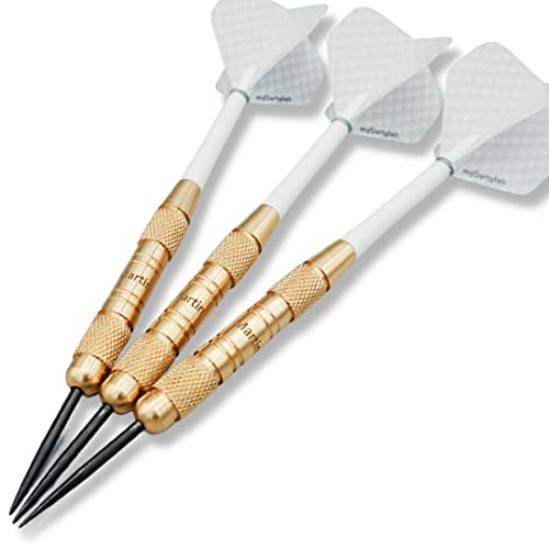 Personalisierte Dartpfeile mit Gravur zum selbst gestalten | Steel Dartpfeile mit Metallspitze, Schäften und Darts Flights für Dartscheibe | 22g Dart-Set personalisiert mit Namen als Dart Geschenk Personalisierte Dartpfeile mit Gravur zum selbst gestalten | Steel Dartpfeile mit Metallspitze, Schäften und Darts Flights für Dartscheibe | 22g Dart-Set personalisiert mit Namen als Dart Geschenk von myDartpfeil