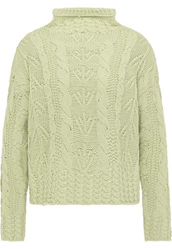 myMo Strickpullover Damen 12409919 Moos, XS/S Moos von myMo