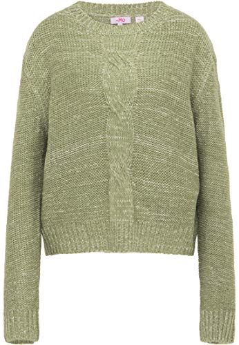 myMo Strickpullover Damen 12409837 Moos Wollweiss, XS/S Moos Wollweiss von myMo