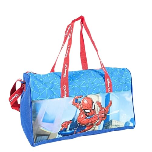 mybagstory - Sporttasche – Spiderman – Kinder – Schule – Kindergartentasche – Kindertasche – Größe 38 cm – Verstellbarer Gurt – Geschenkidee – 100 Jahre Disney von mybagstory
