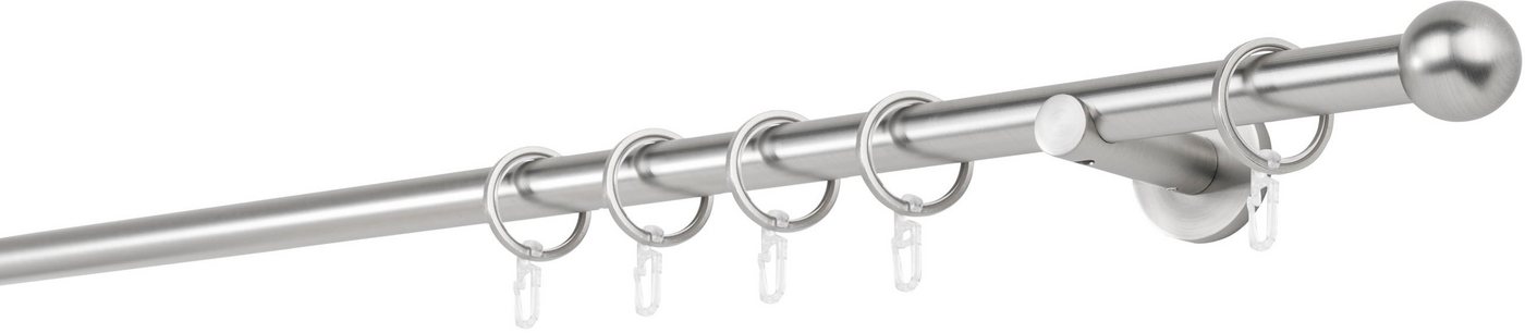 mydeco Gardinenstange 20mm Ball Wandträger 6,5 cm, 1-läufig, Fixmaß, verschraubt mydeco Gardinenstange 20mm Ball Wandträger 6,5 cm, 1-läufig, Fixmaß, verschraubt von mydeco