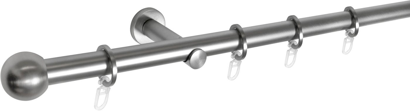 mydeco Gardinenstange Ball, Ø 16 mm, 1-läufig, Fixmaß, verschraubt, Aluminium mydeco Gardinenstange Ball, Ø 16 mm, 1-läufig, Fixmaß, verschraubt, Aluminium von mydeco