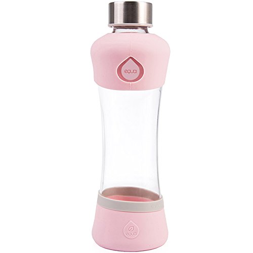 EQUA Glasflasche Acitive Berry 0,55l Trinkflasche aus Borosilikatglas 550 ml Sportflasche Wasserflasche EQUA Glasflasche Acitive Berry 0,55l Trinkflasche aus Borosilikatglas 550 ml Sportflasche Wasserflasche von EQUA