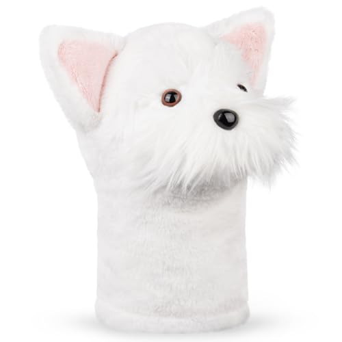 mytag West Highland White Terrier Hundeschlägerhaube, lustige Golfschläger-Kopfbedeckung, Tier-Plüsch-Golfschlägerhaube mytag West Highland White Terrier Hundeschlägerhaube, lustige Golfschläger-Kopfbedeckung, Tier-Plüsch-Golfschlägerhaube von mytag