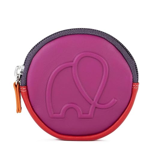 mywalit Unisex Runde Münze Purse Brieftasche, Sangria Multi von mywalit