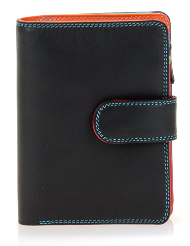 mywalit - leder damen Geldbörse - Large wallet /Zip purse - 229-4 - Black Pace von mywalit