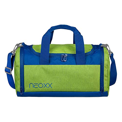 neoxx Champ Sporttasche - Tasche aus recycelten PET-Flaschen, Trainingstasche für Mädchen und Jungen, Reisetasche für Sport und Schule von neoxx