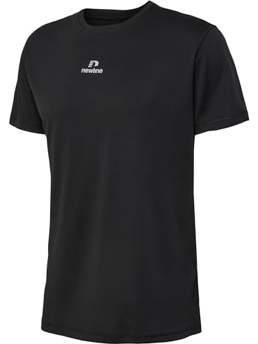 newline Men's nwlBEAT Poly Tee T-Shirt, Schwarz, 2XL newline Men's nwlBEAT Poly Tee T-Shirt, Schwarz, 2XL von newline