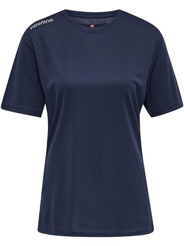 newline Damen Women Core Functional S/S T-Shirt, Schwarze Iris, XS EU von newline