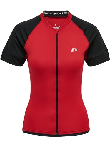 newline Women's Womens CORE Bike Jersey Shirt, Tango Red, 2XL von newline
