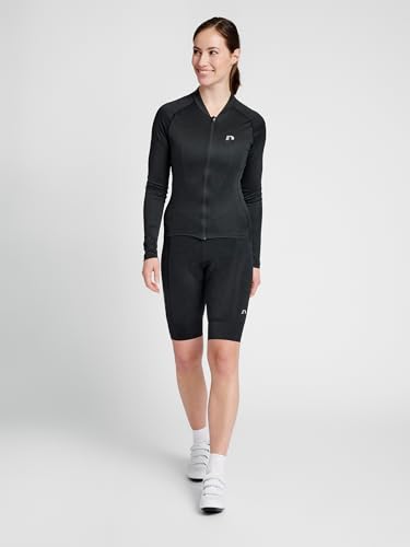 newline Women's Womens CORE Bike L/S Jersey Shirt, Schwarz, XS von newline