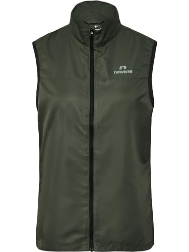 newline Women's nwlBEAT Gilet Woman Winbreaker, Beluga, XS von newline