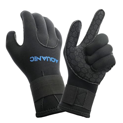 nitescuba Neopren Tauchhandschuhe 3mm Neopren Handschuhe für Herren und Damen Anti-Rutsch Wärmender Tauchhandschuhe mit verstellbarem Taillengurt für Schnorcheln Kajakfahren Paddeln (M) nitescuba Neopren Tauchhandschuhe 3mm Neopren Handschuhe für Herren und Damen Anti-Rutsch Wärmender Tauchhandschuhe mit verstellbarem Taillengurt für Schnorcheln Kajakfahren Paddeln (M) von nitescuba