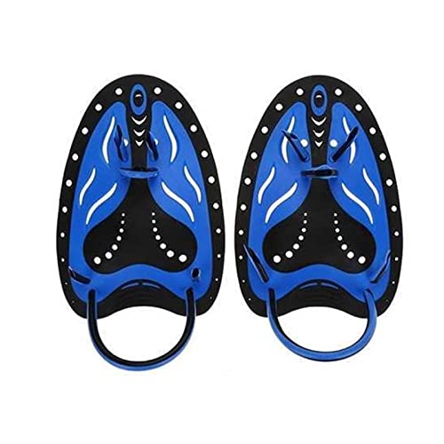 Erwachsene verstellbare Silikon-Hand-Tauchhandschuhe mit Schwimmhäuten Flossenflossen Lernen Sie Zugausrüstung Professionelles Schwimmpaddel Froschfinger ( Color : S-01 ) von nmbhus