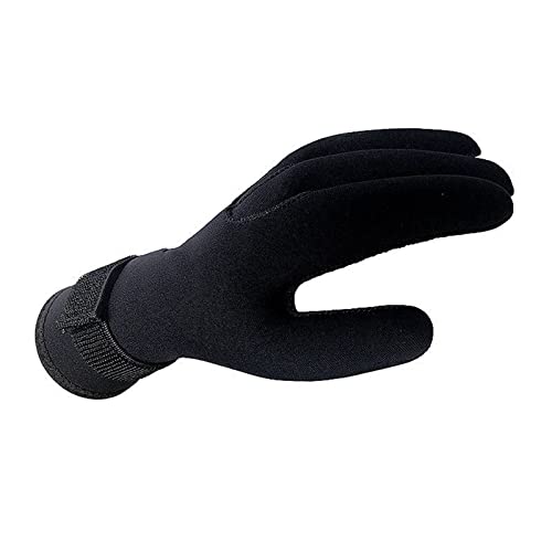 nmbhus 3 mm Neopren-Schwimm-Schnorchel-Handschuhe, rutschfeste, warme Tauch-Winter-Schwimmhandschuhe (Size : L) von nmbhus