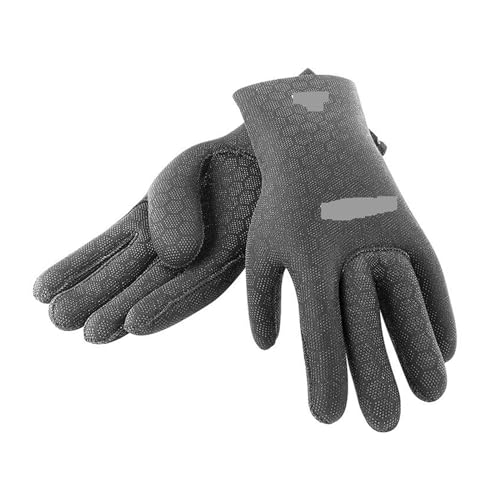 nmbhus Cressi High Stretch 2,5 mm 3,5 mm 5 mm Neopren-Tauchhandschuhe Tauchen Schnorcheln Fünf-Finger-Handschuh Mann und Frau (Color : Black 2.5mm, Size : L) von nmbhus