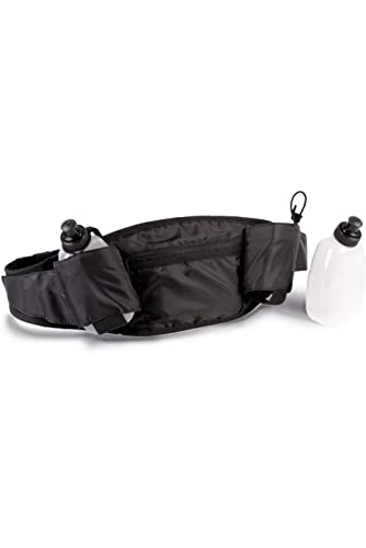 Hüfttasche Sport Bauchtasche mit 2 Trinkflaschen 300 mL Trinkgürtel Wasserdicht Lauftasche Gürteltasche Bauchtasche Hüfttasche Laufgürtel Jogging Running Radsport Schwarz Damen und Herren VEGAN Hüfttasche Sport Bauchtasche mit 2 Trinkflaschen 300 mL Trinkgürtel Wasserdicht Lauftasche Gürteltasche Bauchtasche Hüfttasche Laufgürtel Jogging Running Radsport Schwarz Damen und Herren VEGAN von noTrash2003
