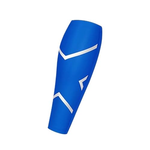 nonono Nein 1 Paar Wadenkompressionsstulpen for Männer und Frauen – Beinkompressionsstulpe – Wadenbandage for Laufen, Radfahren, Reisen(Blue,M Calf 28-32cm) von nonono